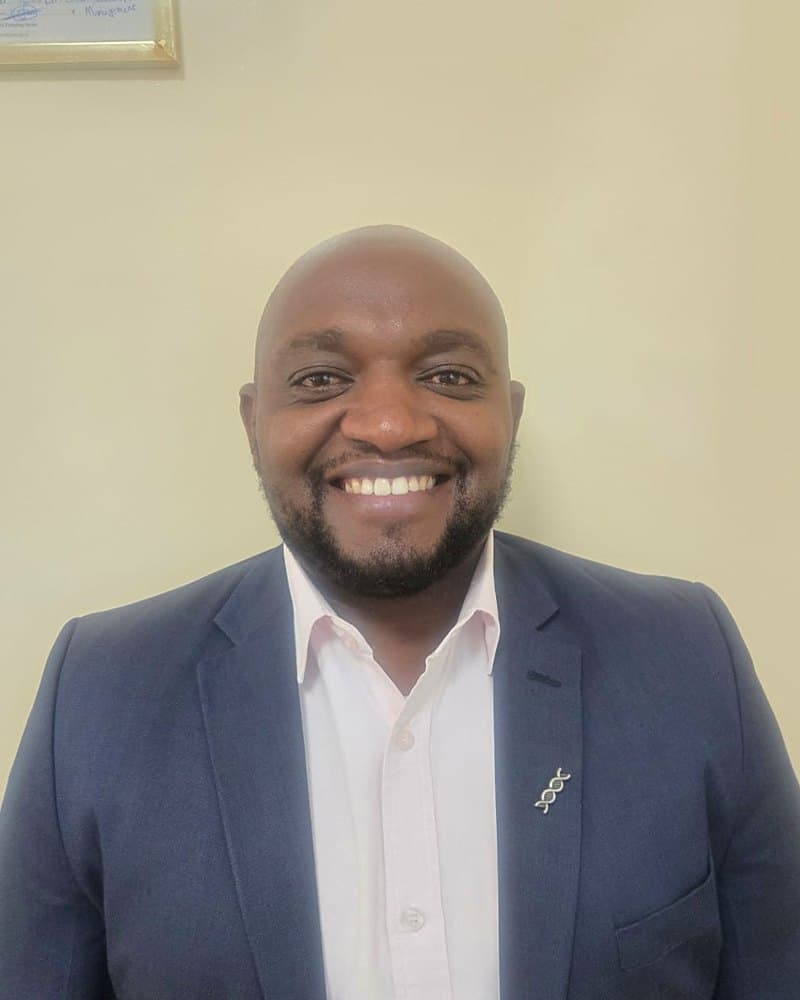 Portrait of John Murimi, Finance Manager